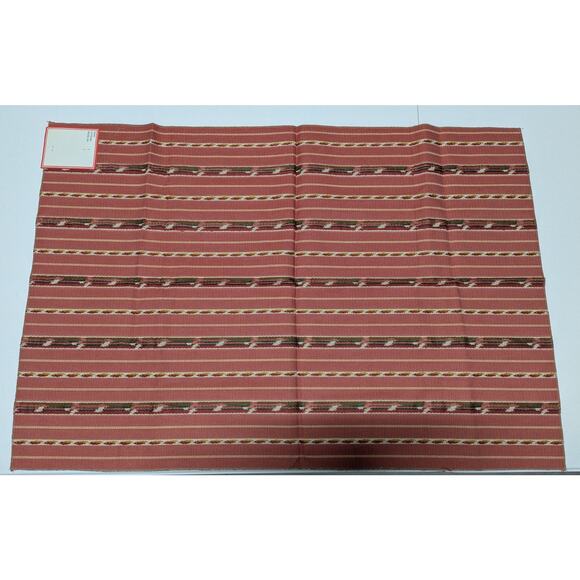 Brunschwig & Fils Fabric Remnant Jacqueline Striped Lisere 25 x 37 inches - Picture 2 of 4